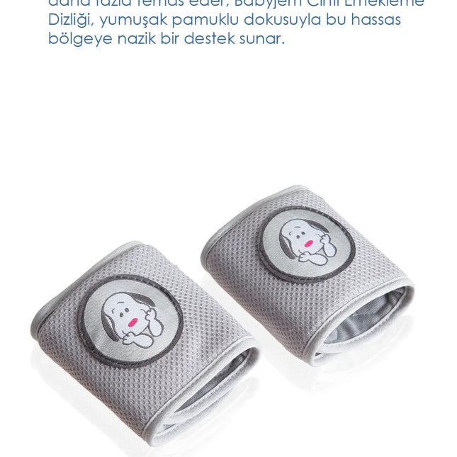 Babyjem Emekleme Dizliği Gri