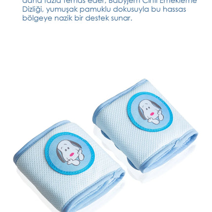 Babyjem Emekleme Dizliği Mavi