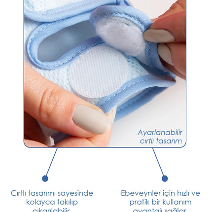 Babyjem Emekleme Dizliği Mavi