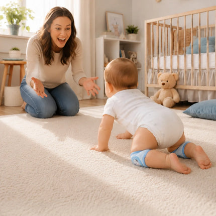 Babyjem Emekleme Dizliği Mavi