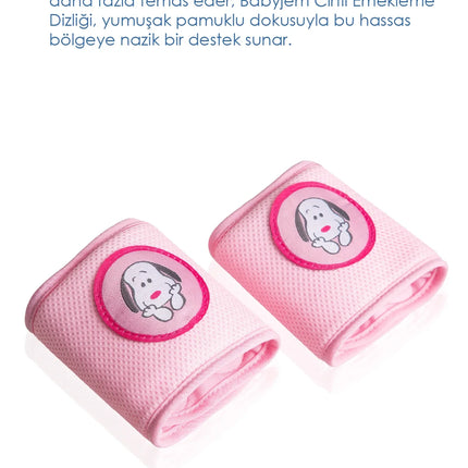 Babyjem Emekleme Dizliği Pembe