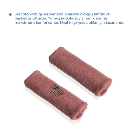 Babyjem Emniyet Kemeri Boyun Koruyucu Gül Kurusu
