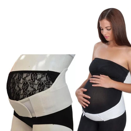 Babyjem Hamile Bel Destek Bandı Beyaz XL Beden