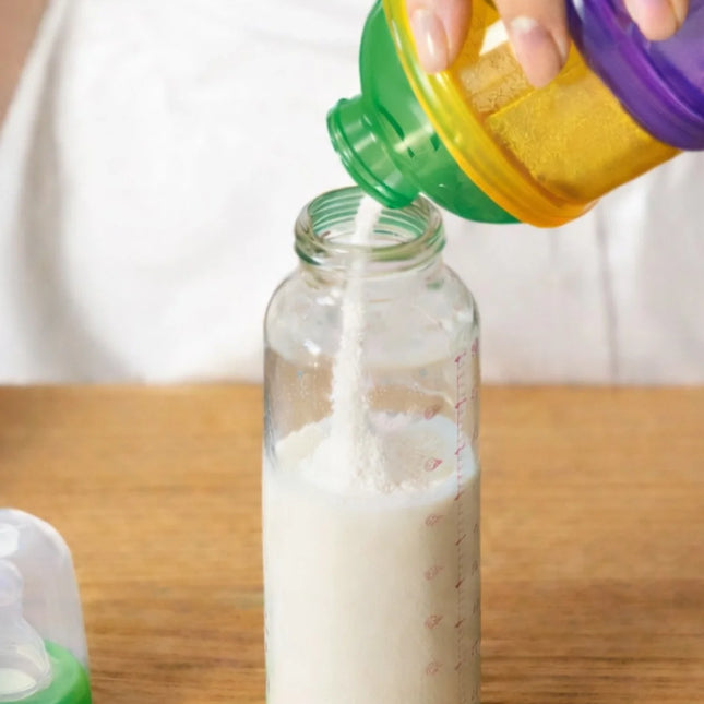 Babyjem Katlı Toz Mama Kabı Renkli