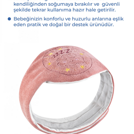 Babyjem Kiraz Çekirdekli Gaz Giderici Kemer - Gül Kurusu