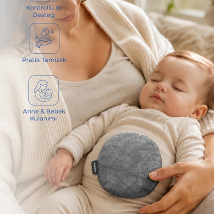 Babyjem Kiraz Çekirdekli Anne Bebek Rahatlatıcı Gaz Yastığı