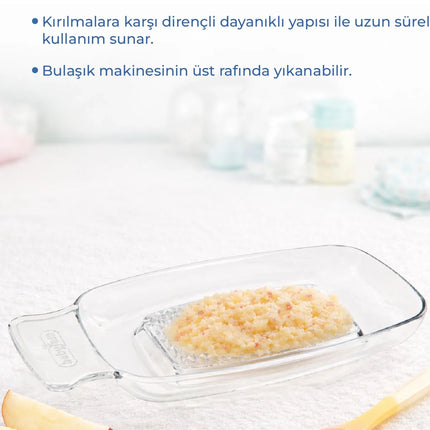 Babyjem Kırılmaz Pratik Bebek Meyve Püre Rendesi Şeffaf