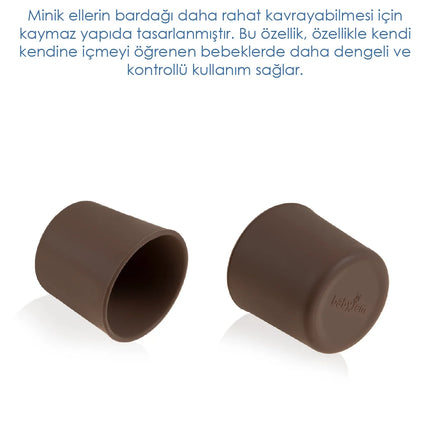 Babyjem Kolay Kavrama Silikon Bardak Latte