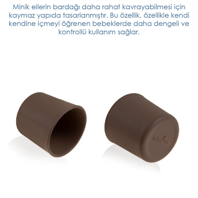 Babyjem Kolay Kavrama Silikon Bardak Latte