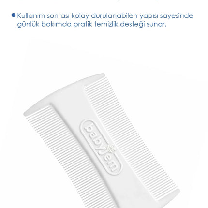Babyjem Konak Tarağı Beyaz