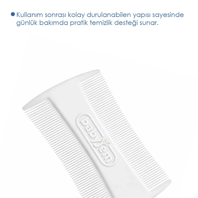 Babyjem Konak Tarağı Beyaz