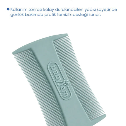 Babyjem Konak Tarağı Soft Mavi
