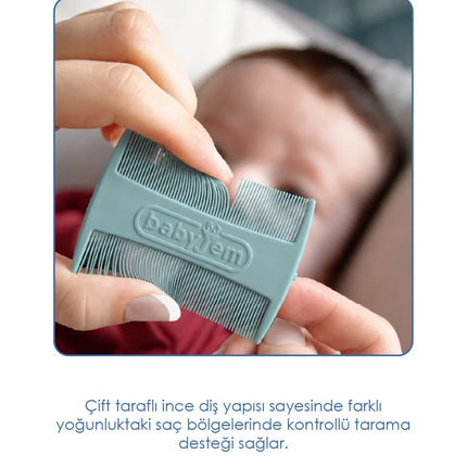Babyjem Konak Tarağı Soft Mavi