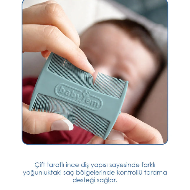 Babyjem Konak Tarağı Soft Mavi