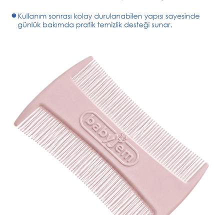 Babyjem Konak Tarağı Soft Pembe