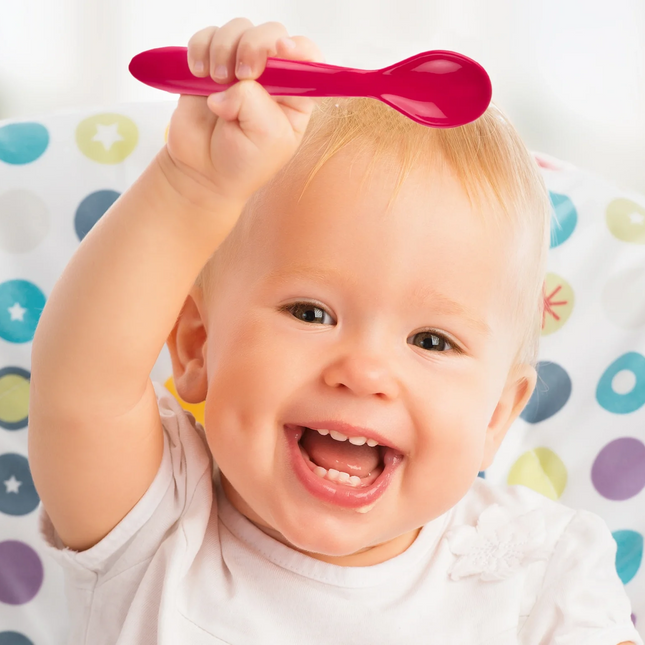 Babyjem Mama Kaşık Çatal Takımı Kırmızı