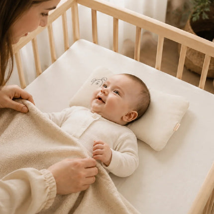 Babyjem Muslin Bebek Uyku Yastığı Ekru