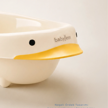 Babyjem Neşeli Ördek Banyo Seti 5 Parça Kum Beji