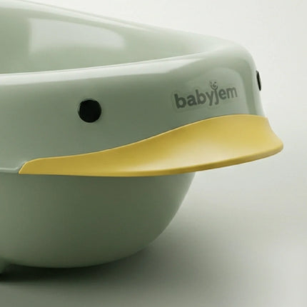 Babyjem Neşeli Ördek Bebek Banyo Küveti Soft Yeşil