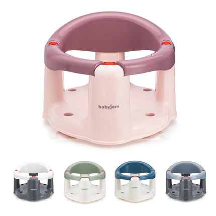 Babyjem Önden Açılır Banyo & Mama Oturağı Mürdüm