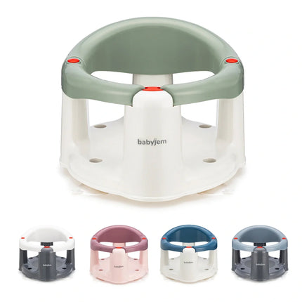Babyjem Önden Açılır Banyo & Mama Oturağı Soft Yeşil
