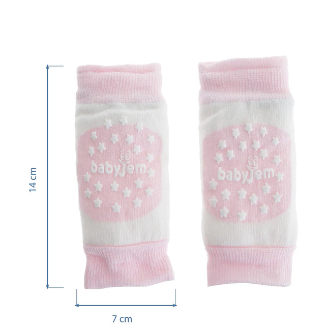 Babyjem Örgü Emekleme Dizliği Pembe
