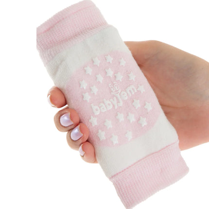 Babyjem Örgü Emekleme Dizliği Pembe