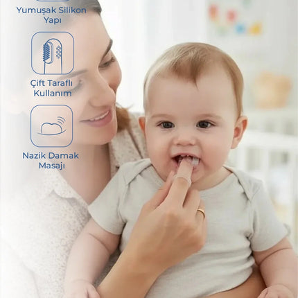 Babyjem Parmak Diş Fırçası + Saklama Kabı Hediyeli