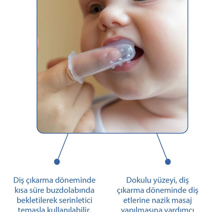 Babyjem Parmak Diş Fırçası + Saklama Kabı Hediyeli