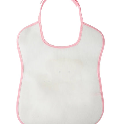 Babyjem Poli Muşamba Mama Önlüğü Küçük Pembe