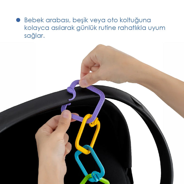 Babyjem Puset Oyuncak Askısı Kare