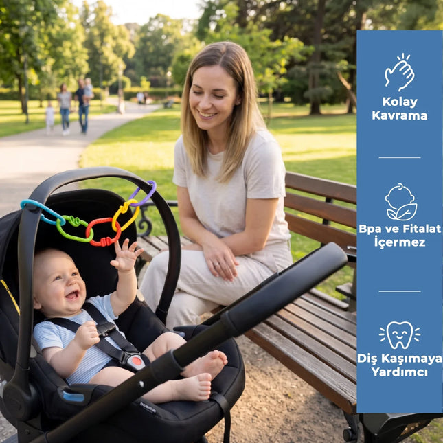 Babyjem Puset Oyuncak Askısı Oval