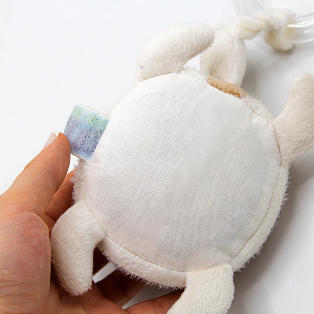 Babyjem Sevimli Yürüme Arkadaşım Çıngıraklı Peluş Kaplumbağa Kahverengi