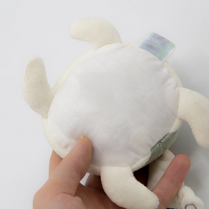 Babyjem Sevimli Yürüme Arkadaşım Çıngıraklı Peluş Kaplumbağa Mint