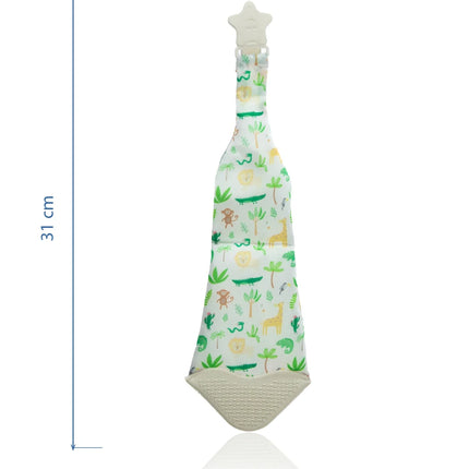 Babyjem Silikon Diş Kaşıyıcı Fular & Kravat Diş Kaşıyıcı Beyaz Outlet