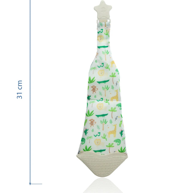 Babyjem Silikon Diş Kaşıyıcı Fular & Kravat Diş Kaşıyıcı Beyaz Outlet