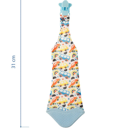 Babyjem Silikon Diş Kaşıyıcı Fular & Kravat Diş Kaşıyıcı Mavi Outlet