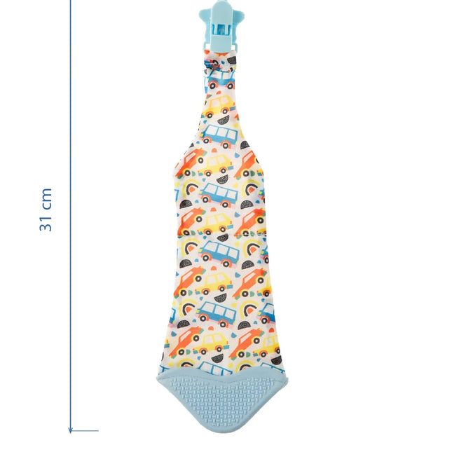 Babyjem Silikon Diş Kaşıyıcı Fular & Kravat Diş Kaşıyıcı Mavi Outlet