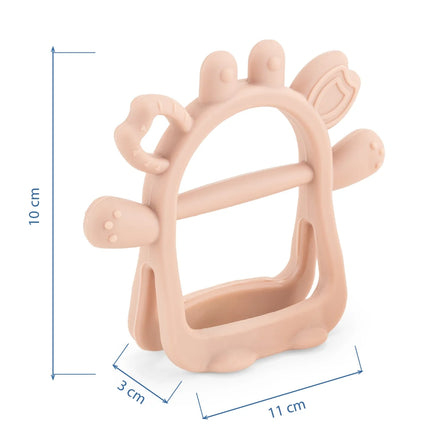 Babyjem Silikon Kolay Kavrama Diş Kaşıyıcı Pembe