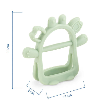 Babyjem Silikon Kolay Kavrama Diş Kaşıyıcı Soft Yeşil