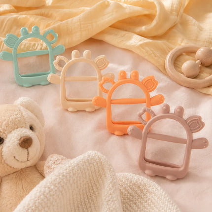 Babyjem Silikon Kolay Kavrama Diş Kaşıyıcı Soft Yeşil