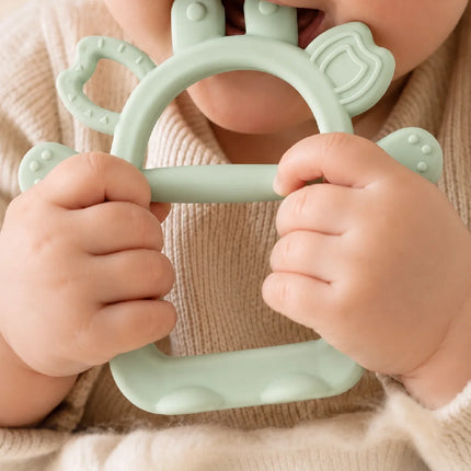 Babyjem Silikon Kolay Kavrama Diş Kaşıyıcı Soft Yeşil
