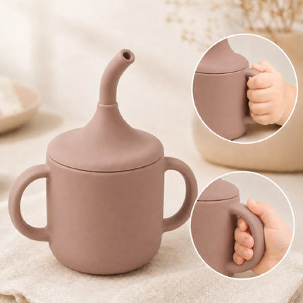 Babyjem Silikon Pipetli Bardak Latte