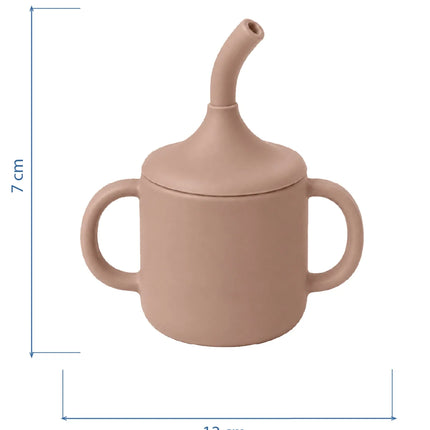 Babyjem Silikon Pipetli Bardak Latte