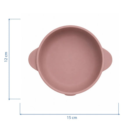 Babyjem Silikon Vakumlu Kase Mocha