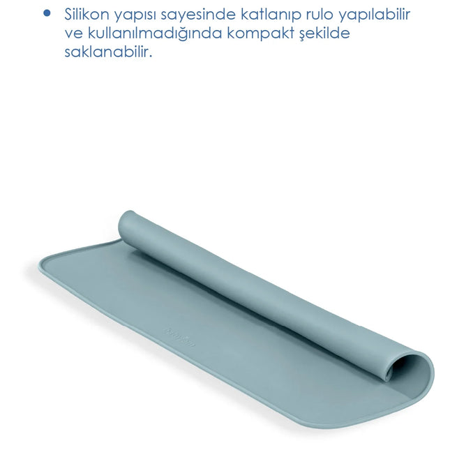 Babyjem Silinebilir Beslenme Mama Servis Matı Mint