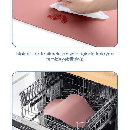 Babyjem Silinebilir Beslenme Mama Servis Matı Mocha