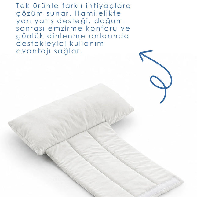Babyjem Sırt Destekli Hamile Ve Emzirme Yastığı Ekru