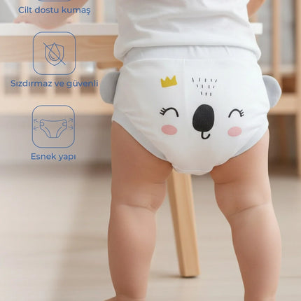Babyjem Soft Alıştırma Külodu Beyaz 3 Yaş