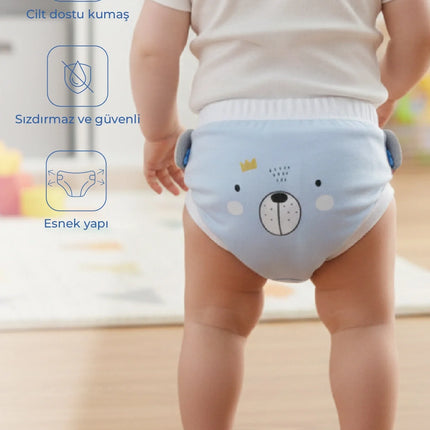 Babyjem Soft Alıştırma Külodu Mavi 3 Yaş